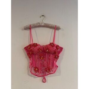 Vintage‎ La Femme Beaded Corset